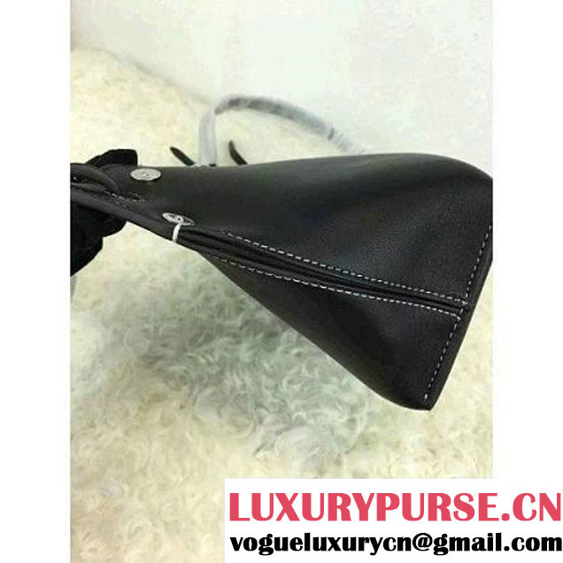 Celine Medium Sailor Bag With Studs In Black Calfskin Spring 2016 (2A021-6030203 )
