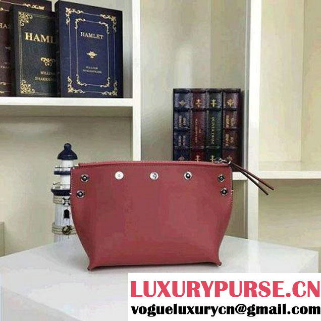 Celine Sailor Cluth With Studs In Brick-red Calfskin Spring 2016 (2A011-6041914 )