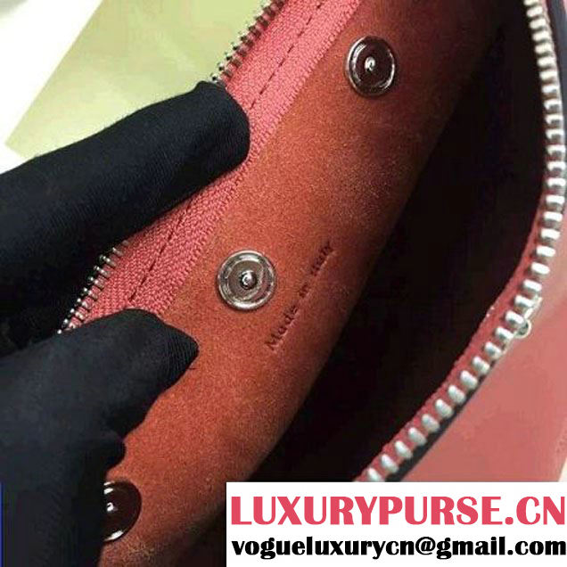 Celine Sailor Cluth With Studs In Brick-red Calfskin Spring 2016 (2A011-6041914 )