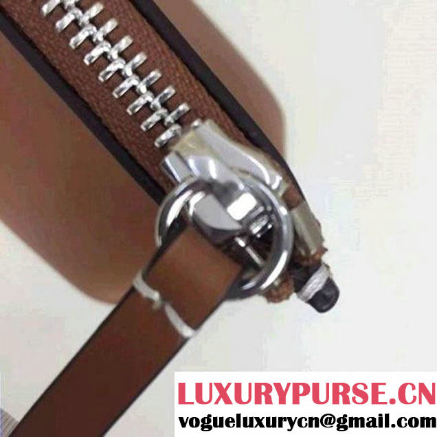 Celine Sailor Cluth With Studs In Brown Calfskin Spring 2016 (2A011-6041915 )