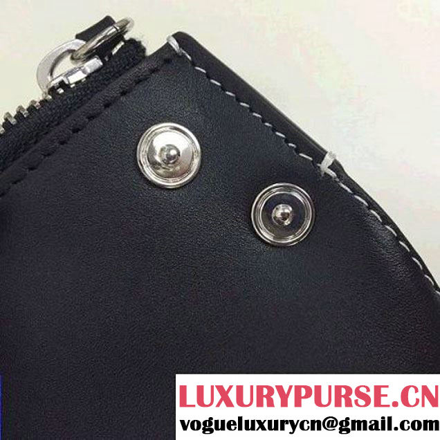 Celine Sailor Cluth With Studs In Black Calfskin Spring 2016 (2A011-6041917 )