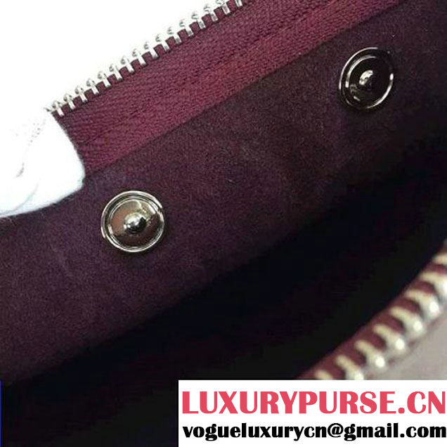 Celine Sailor Cluth With Studs In Burgundy Calfskin Spring 2016 (2A011-6041918 )