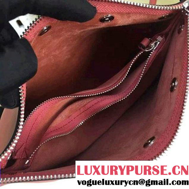 Celine Small Sailor Bag With Studs In Brick-red Calfskin Spring 2016 (2A011-6041919 )