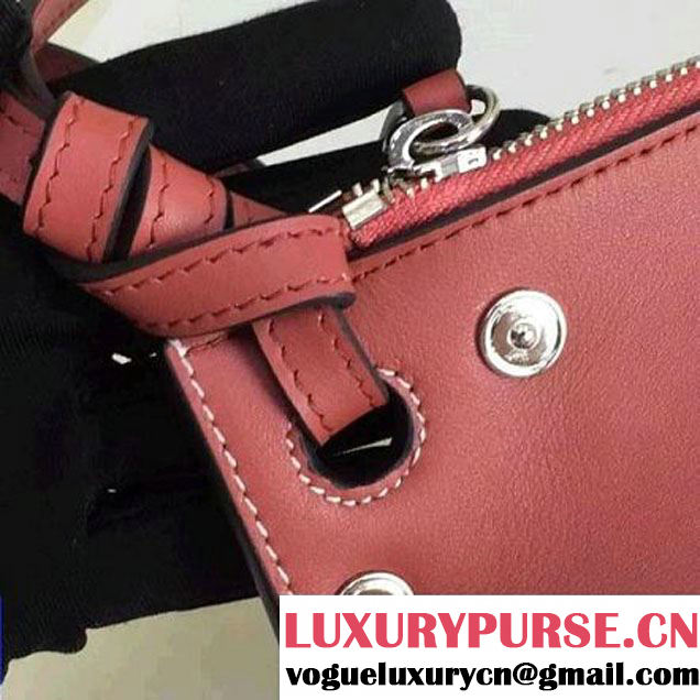 Celine Small Sailor Bag With Studs In Brick-red Calfskin Spring 2016 (2A011-6041919 )