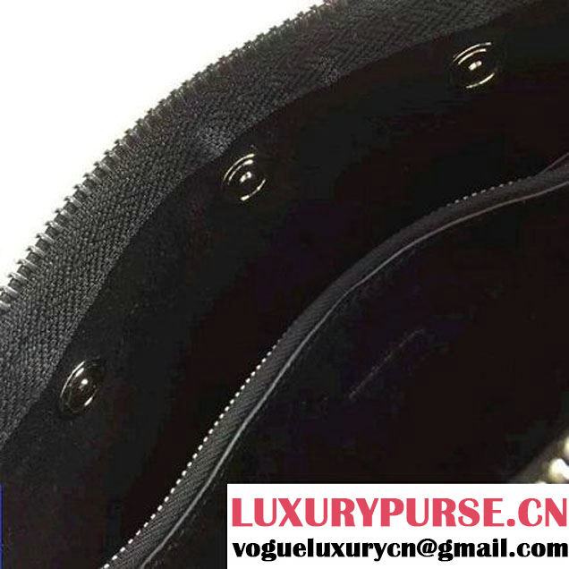 Celine Small Sailor Bag With Studs In Black Calfskin Spring 2016 (2A011-6041920 )