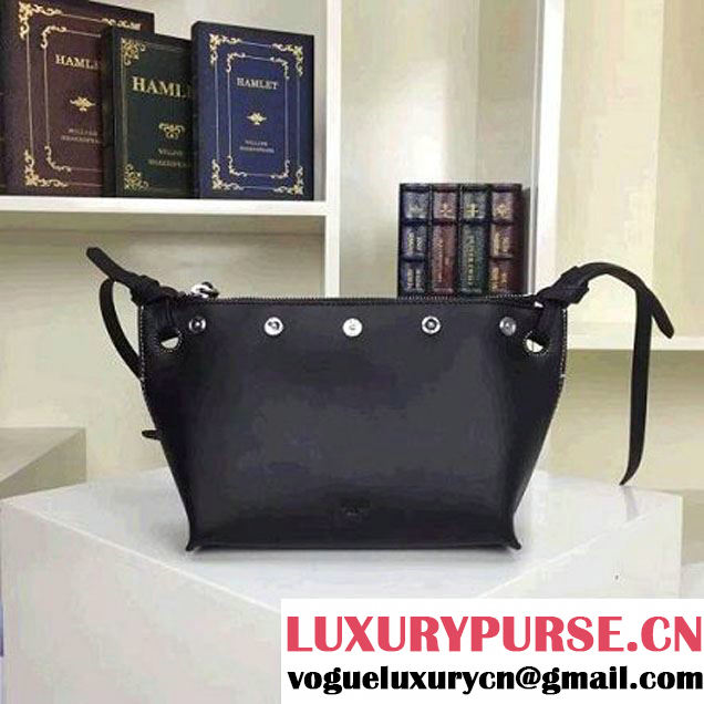 Celine Small Sailor Bag With Studs In Black Calfskin Spring 2016 (2A011-6041920 )