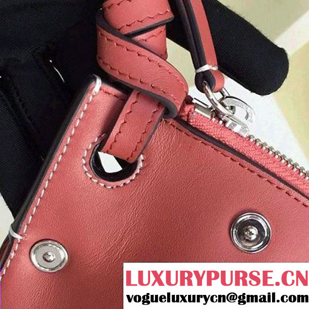 Celine Medium Sailor Bag With Studs In Brick-red Calfskin Spring 2016 (2A011-6041924 )