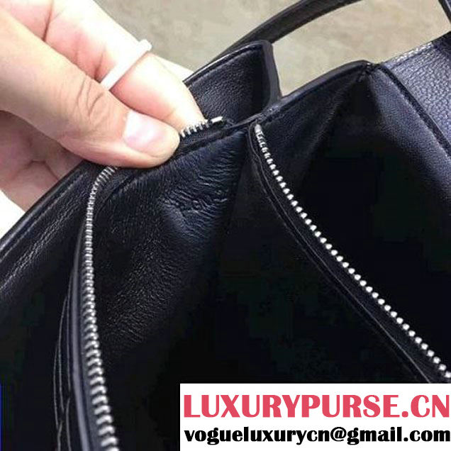 Celine Folded Clutch in Shiny Goatskin Black 2017 (1A021-7070320 )