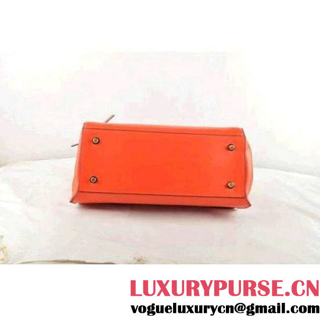 CELINE EDGE BAG MEDIUM IN CALFSKIN CHERRY 520 (SKU: #907412 ) (SKU: #907412 )