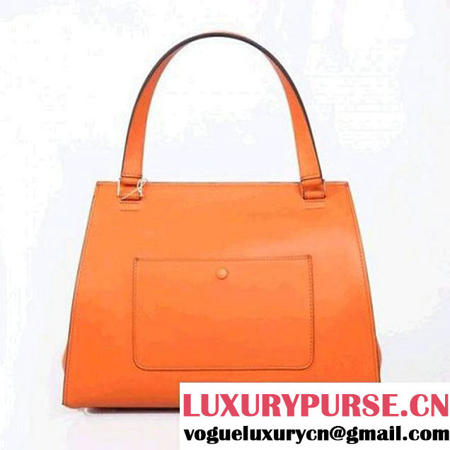 CELINE EDGE BAG MEDIUM IN CALFSKIN ORANGE 4410 (SKU: #643499 ) (SKU: #643499 )