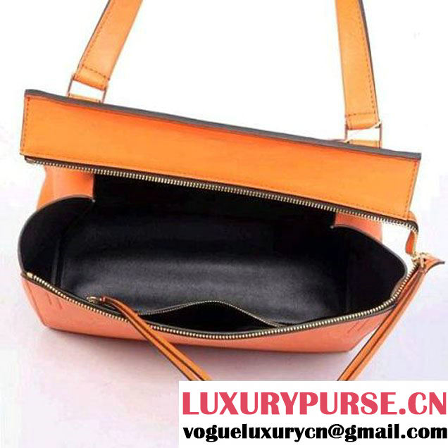 CELINE EDGE BAG MEDIUM IN CALFSKIN ORANGE 4410 (SKU: #643499 ) (SKU: #643499 )