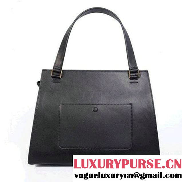 CELINE EDGE BAG MEDIUM IN CALFSKIN RED AND BLACK 4410 (SKU: #982658 ) (SKU: #982658 )