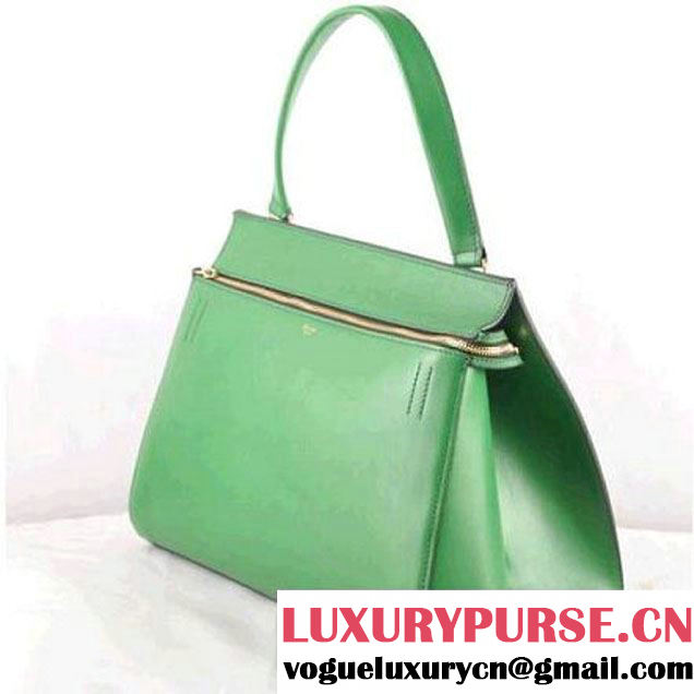 CELINE EDGE BAG MEDIUM IN CALFSKIN GREEN 520 (SKU: #275468 ) (SKU: #275468 )