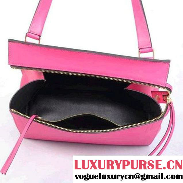 CELINE EDGE BAG MEDIUM IN CALFSKIN PEACH RED 4410 (SKU: #881981 ) (SKU: #881981 )
