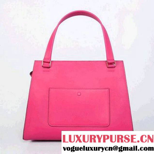 CELINE EDGE BAG MEDIUM IN CALFSKIN PEACH RED 4410 (SKU: #881981 ) (SKU: #881981 )
