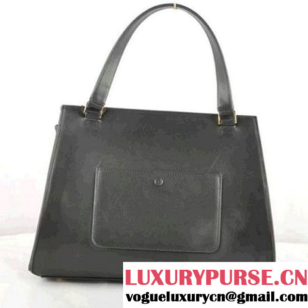 CELINE EDGE BAG MEDIUM IN CALFSKIN CHERRY AND BLACK 520 (SKU: #626549 ) (SKU: #626549 )