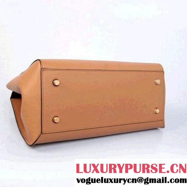CELINE EDGE BAG MEDIUM IN CALFSKIN CAMEL 4410 (SKU: #935950 ) (SKU: #935950 )