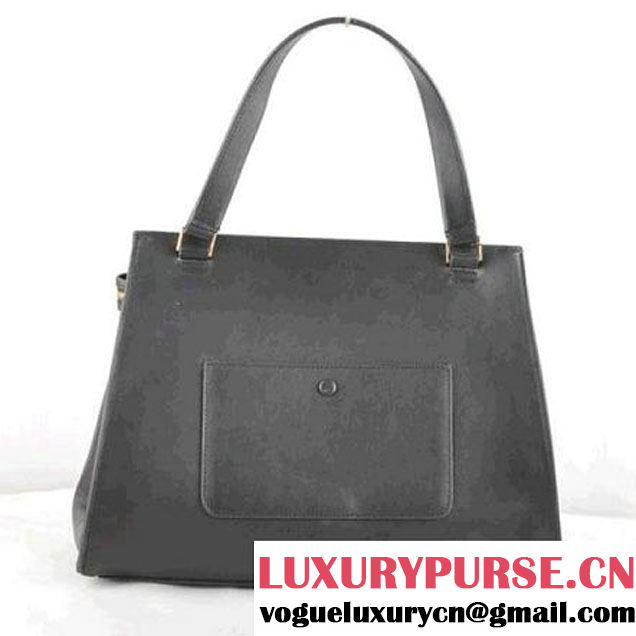 CELINE EDGE BAG MEDIUM IN CALFSKIN BLUE AND BLACK 520 (SKU: #842153 ) (SKU: #842153 )
