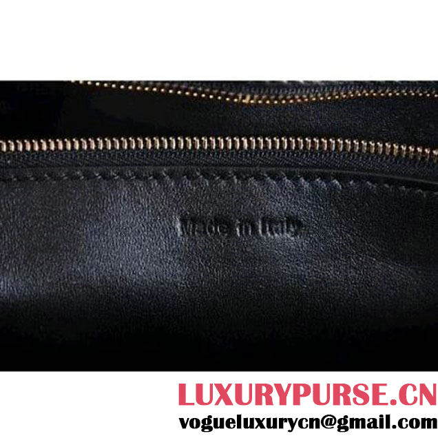 CELINE EDGE BAG MEDIUM IN CALFSKIN BLUE AND BLACK 520 (SKU: #842153 ) (SKU: #842153 )