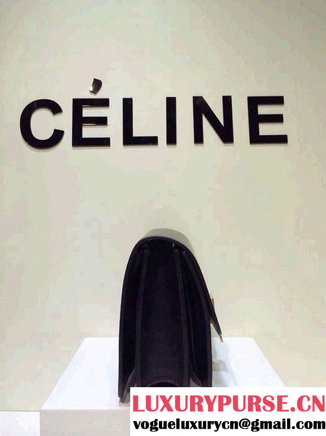 Celine Box Flap Bag Black