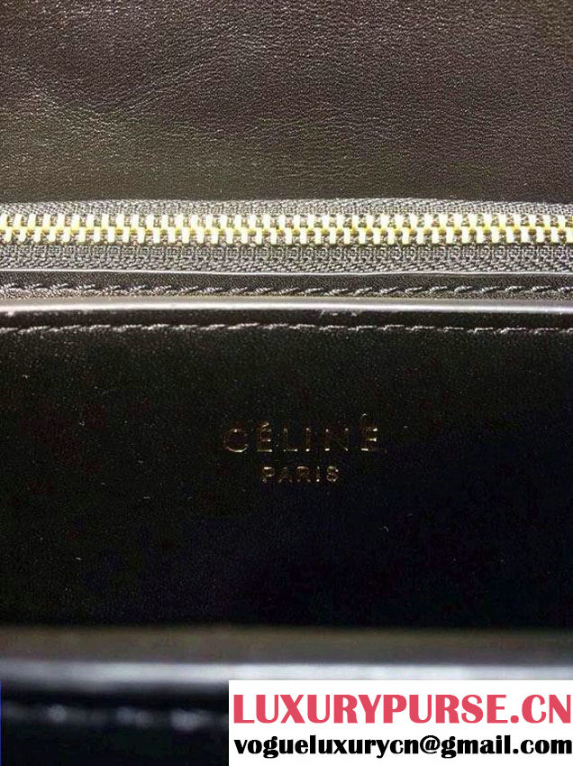 Celine Box Flap Bag Black