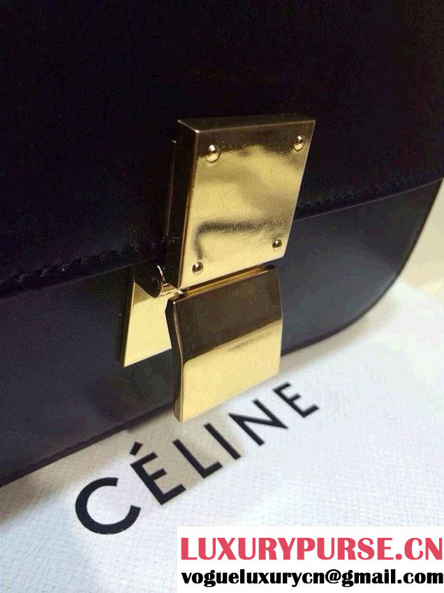 Celine Box Flap Bag Black