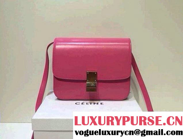 Celine Box Flap Bag Pink