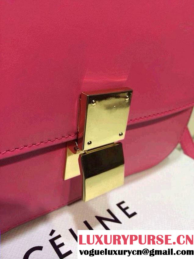 Celine Box Flap Bag Pink