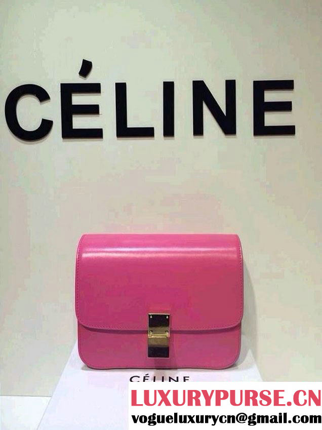 Celine Box Flap Bag Pink