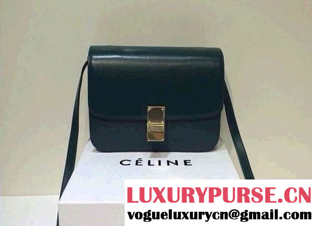 Celine Box Flap Bag Green