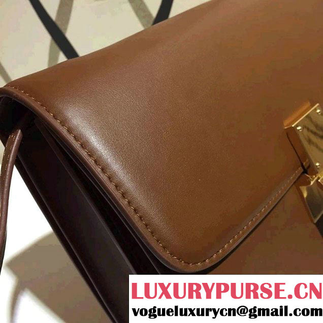 Celine Box Flap Bag Brown