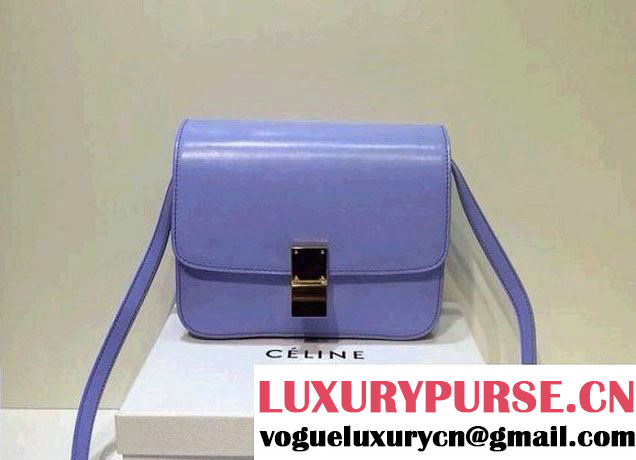 Celine Box Flap Bag Sky Blue