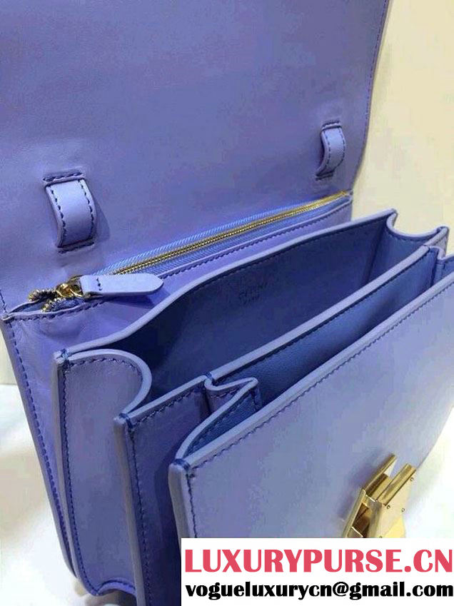 Celine Box Flap Bag Sky Blue