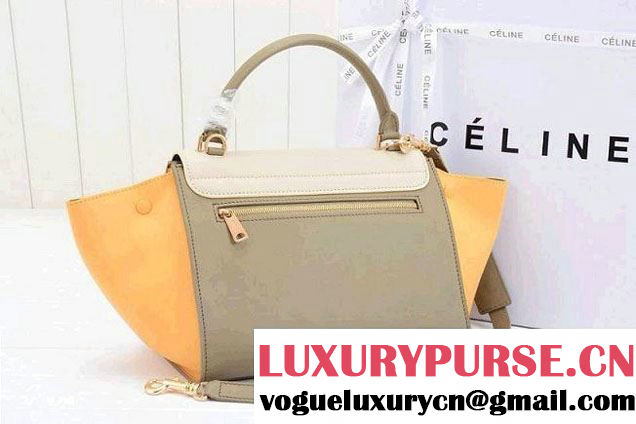 Celine Trapeze Tricolor Bag 2014