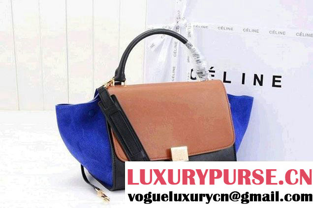 Celine Trapeze Tricolor Bag 2014