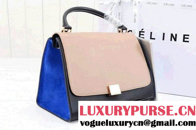 Celine Trapeze Tricolor Bag 2014