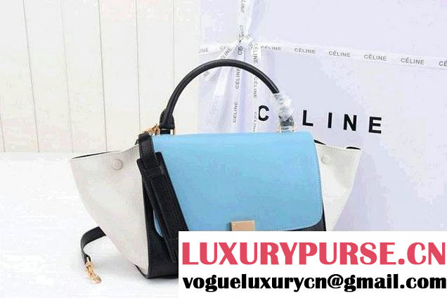 Celine Trapeze Tricolor Bag 2014