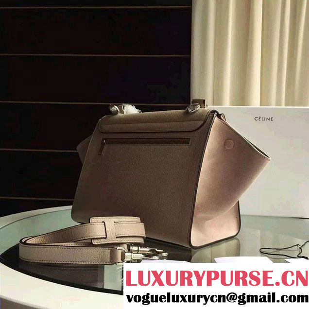 Celine Trapeze Small/Medium Tote Bag in Original Grained Leather Camel