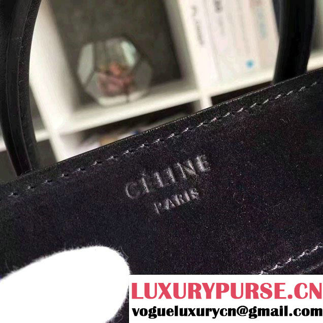 Celine Luggage Phantom Bag in Original Suede Leather 2017