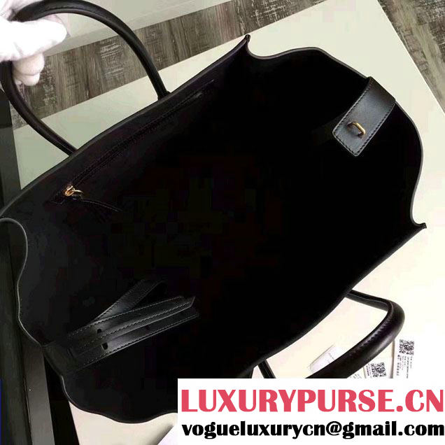 Celine Luggage Phantom Bag in Original Suede Leather 2017