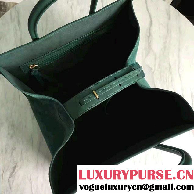 Celine Luggage Phantom Bag in Original Suede Leather 2017