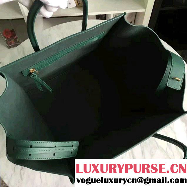 Celine Luggage Phantom Bag in Original Suede Leather 2017