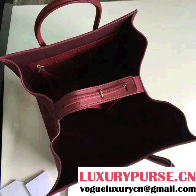 Celine Luggage Phantom Bag in Original Suede Leather 2017