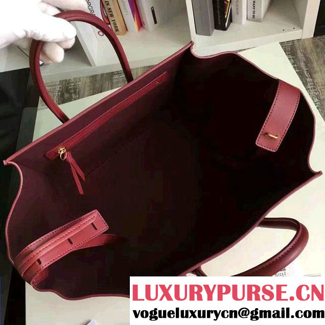 Celine Luggage Phantom Bag in Original Suede Leather 2017