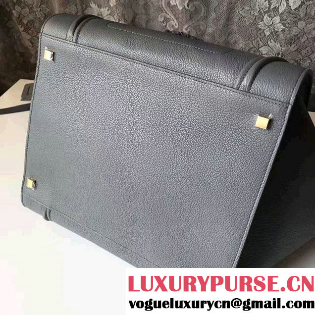 Celine Luggage Phantom Bag in Original Grained  Leather Gary 2017