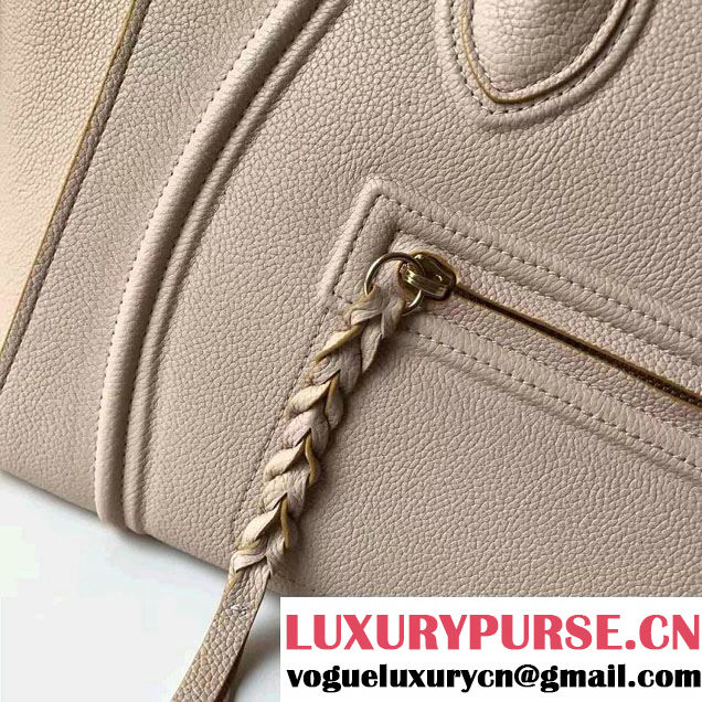 Celine Luggage Phantom Bag in Original Grained  Leather Light Pink 2017