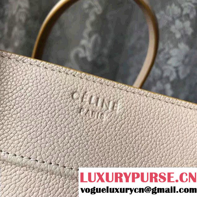 Celine Luggage Phantom Bag in Original Grained  Leather Light Pink 2017