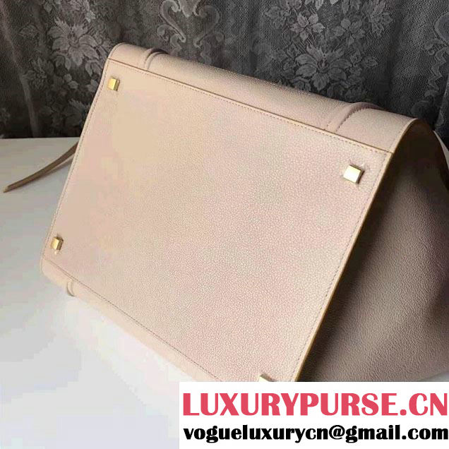 Celine Luggage Phantom Bag in Original Grained  Leather Light Pink 2017