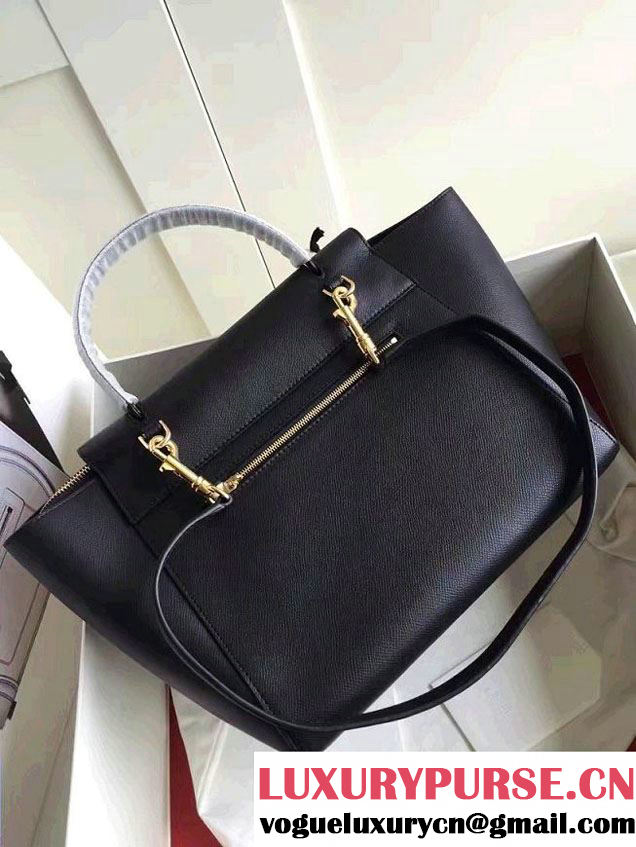 Celine Belt Tote Small Bag in Epsom Leather