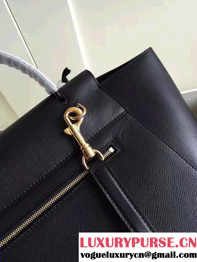 Celine Belt Tote Small Bag in Epsom Leather